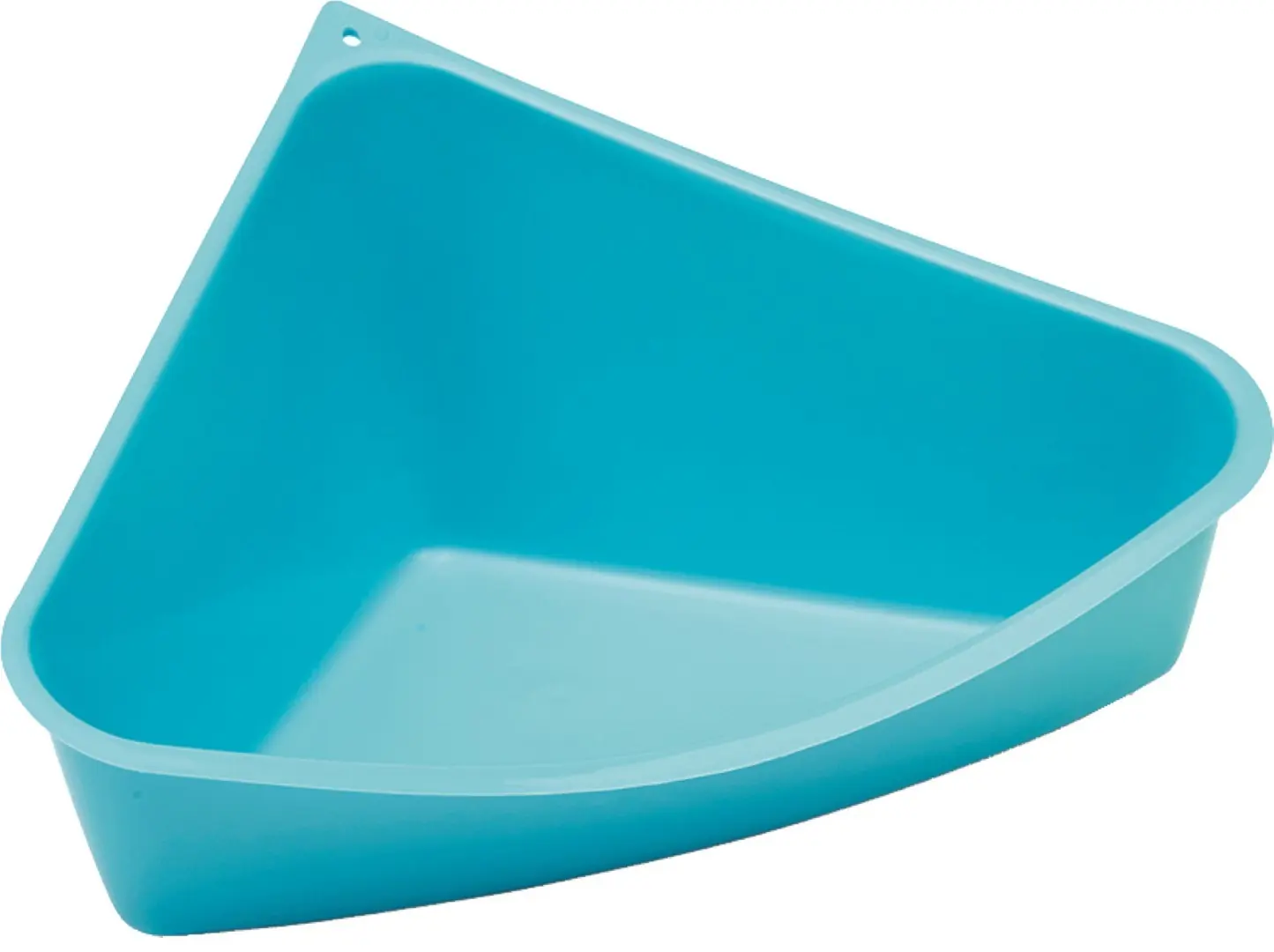 Savic plastic knaagdiertoilet driehoek blauw Savic Gebr. de Boon