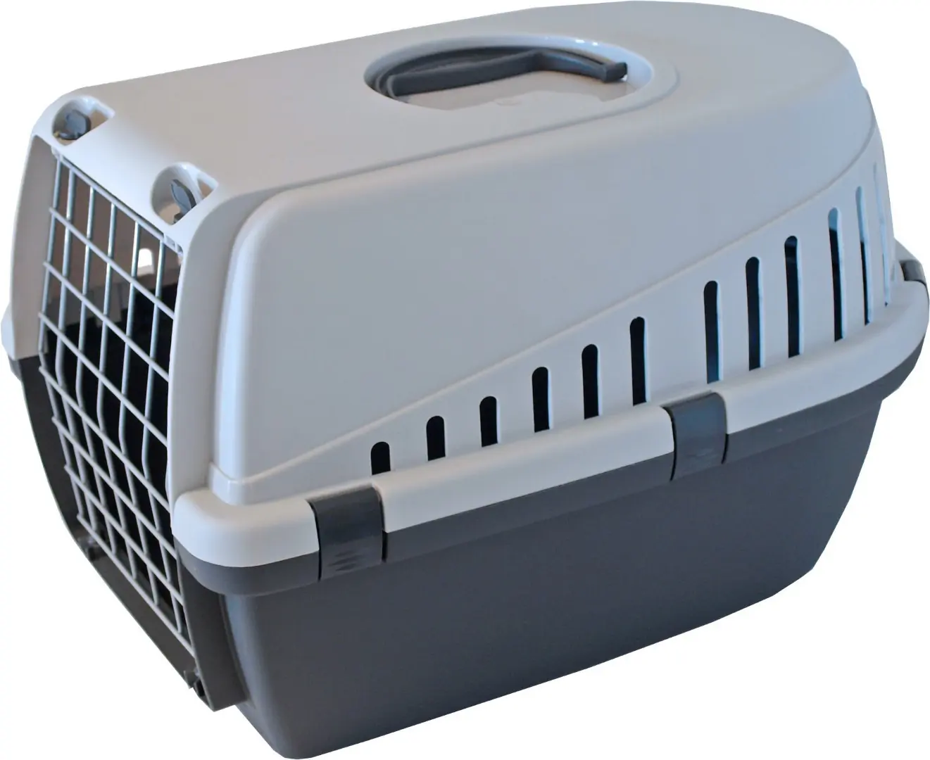 Savic plastic reismand Trotter 1 antraciet/lichtgrijs Savic Gebr. de Boon