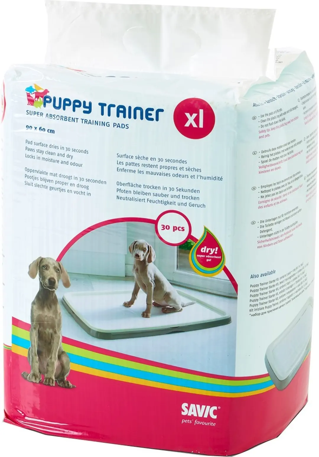 Savic puppy trainer pak a 30 navulpads X-large 90x60 cm Savic Gebr. de Boon