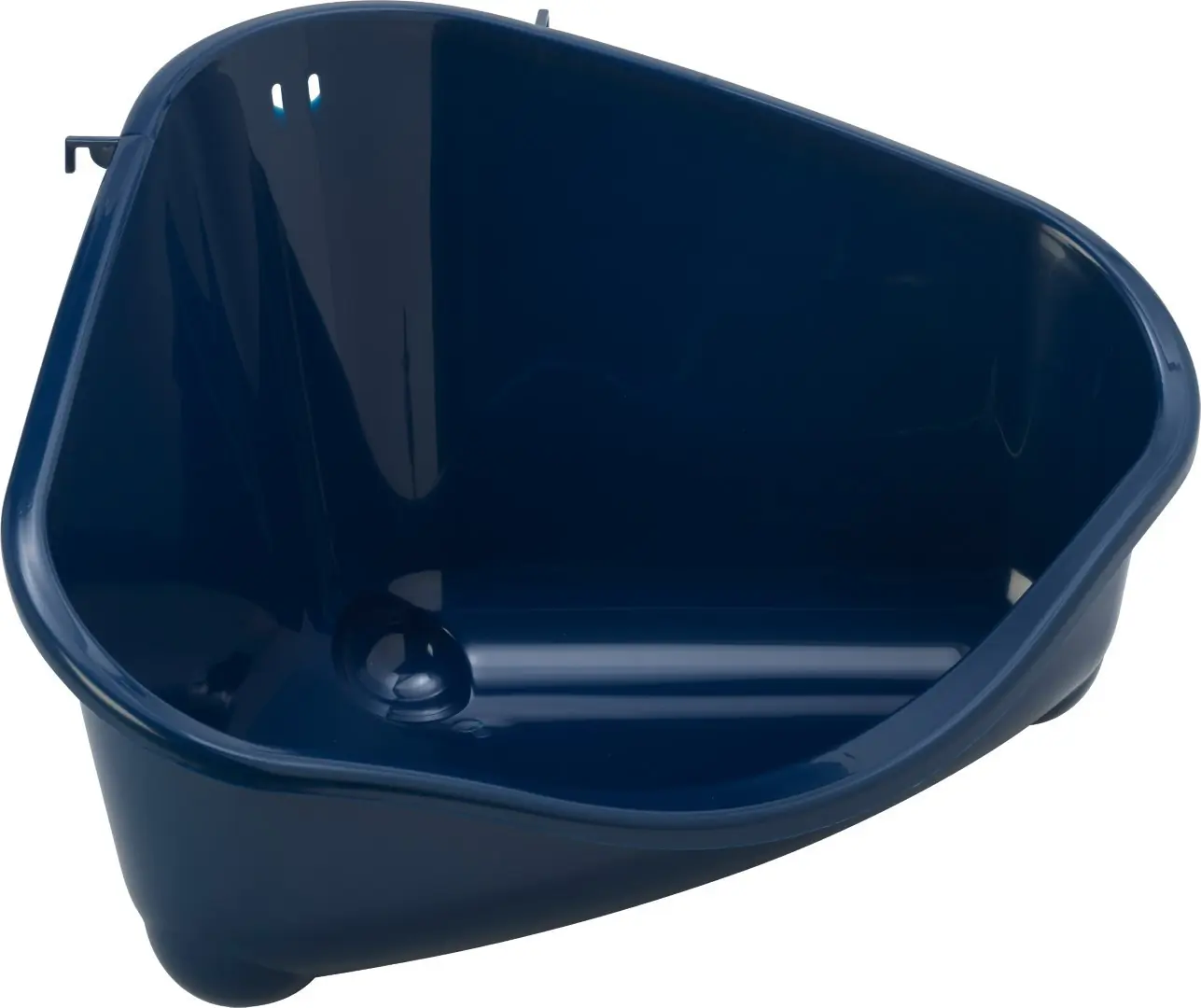 Moderna plastic knaagdier-/kittentoilet met haak blueberry Moderna Gebr. de Boon
