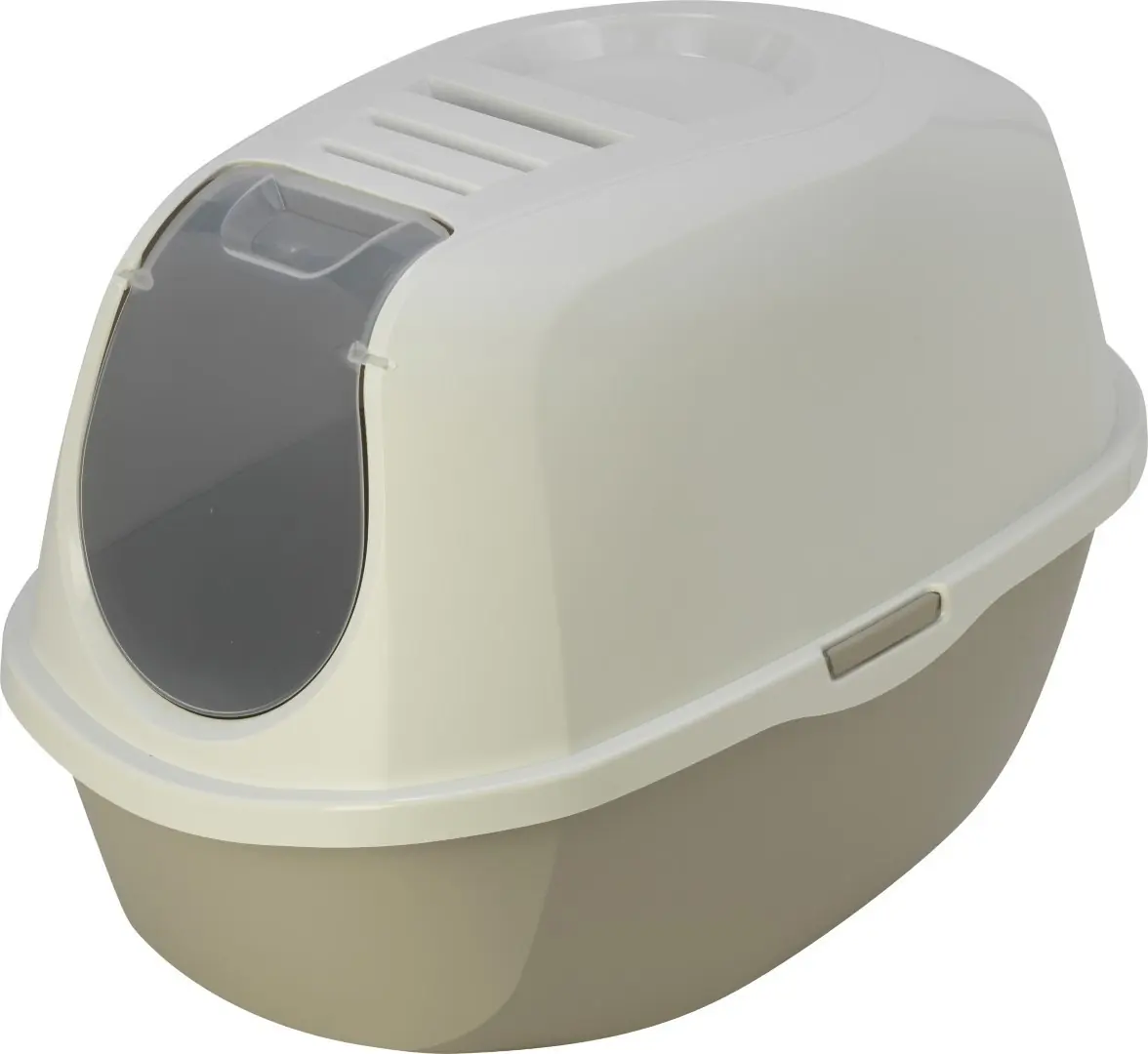 Moderna kattentoilet Smart Cat warmgrijs/wit moderna Gebr. de Boon