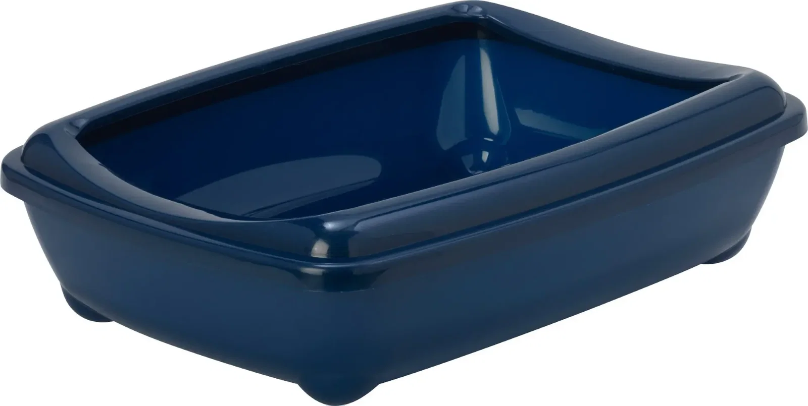 Moderna plastic kattenbak met rand 50 cm blueberry Moderna Gebr. de Boon