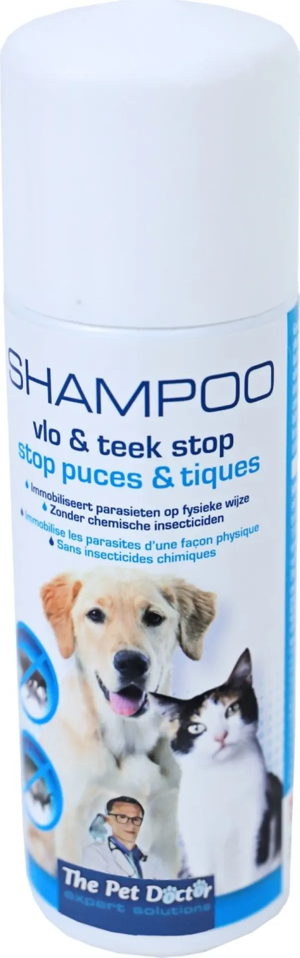 The Pet Doctor vlo & teek stop shampoo 200 ml ThePetDoctor Gebr. de Boon