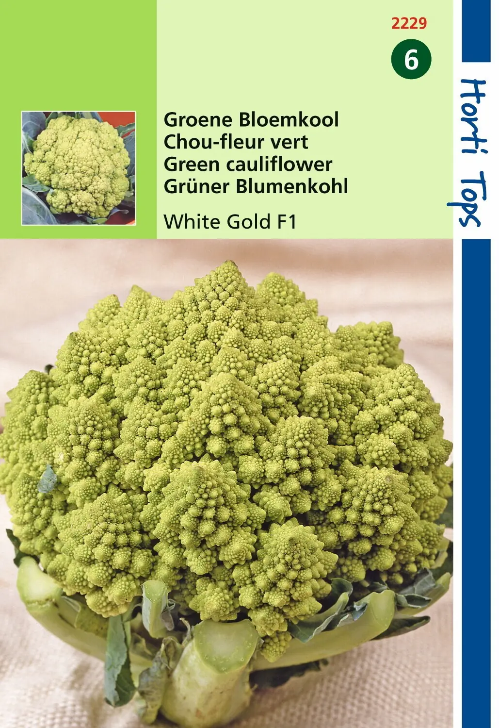 Zaden Groene Bloemkool White Gold F1 Hortitops