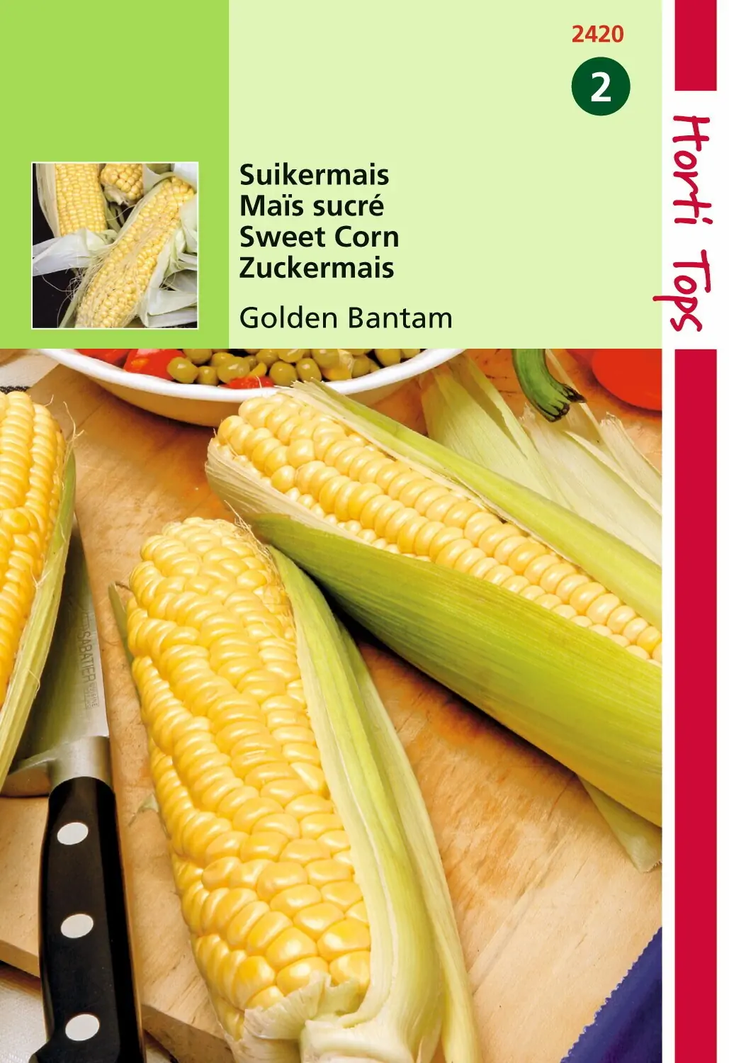 Zaden Suikermais Golden Bantam Hortitops