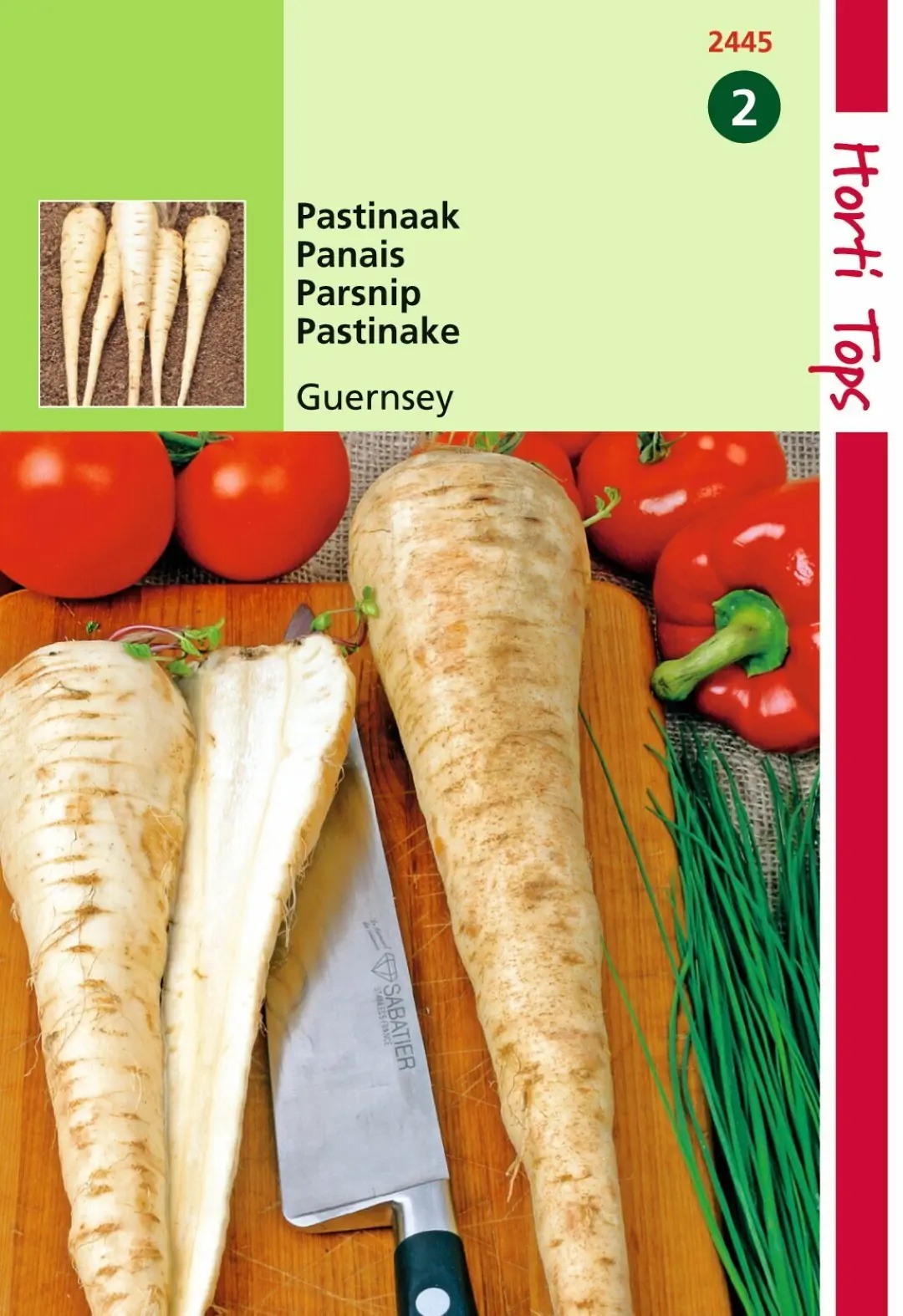 Zaden Pastinaak Guernsey (Pinksternakel) Hortitops