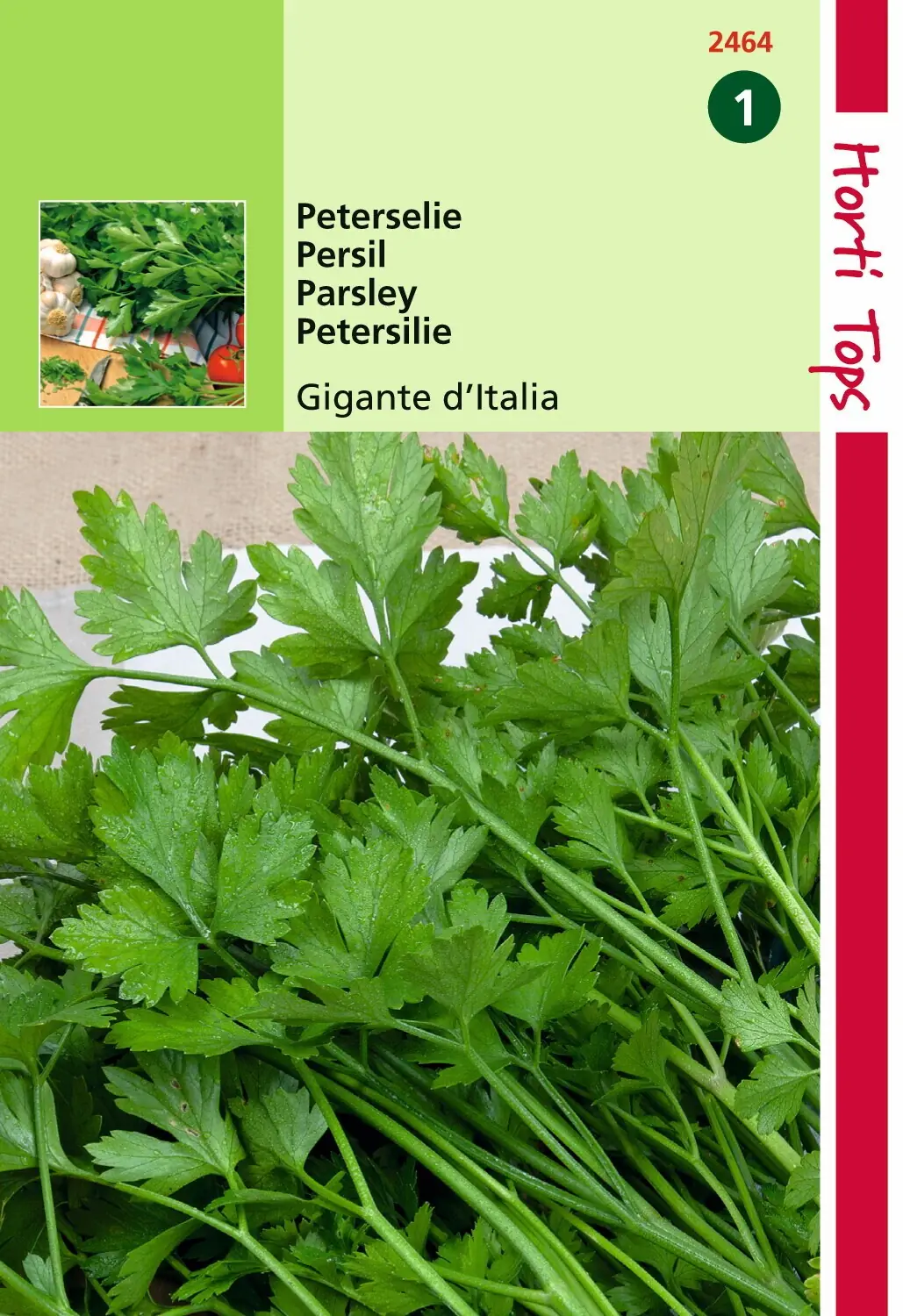 Zaden Peterselie Gigante d'Italia Hortitops