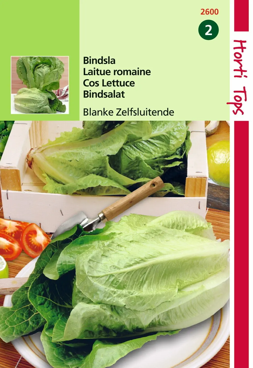 Zaden Bindsla Blanke Zelfsluitende Hortitops