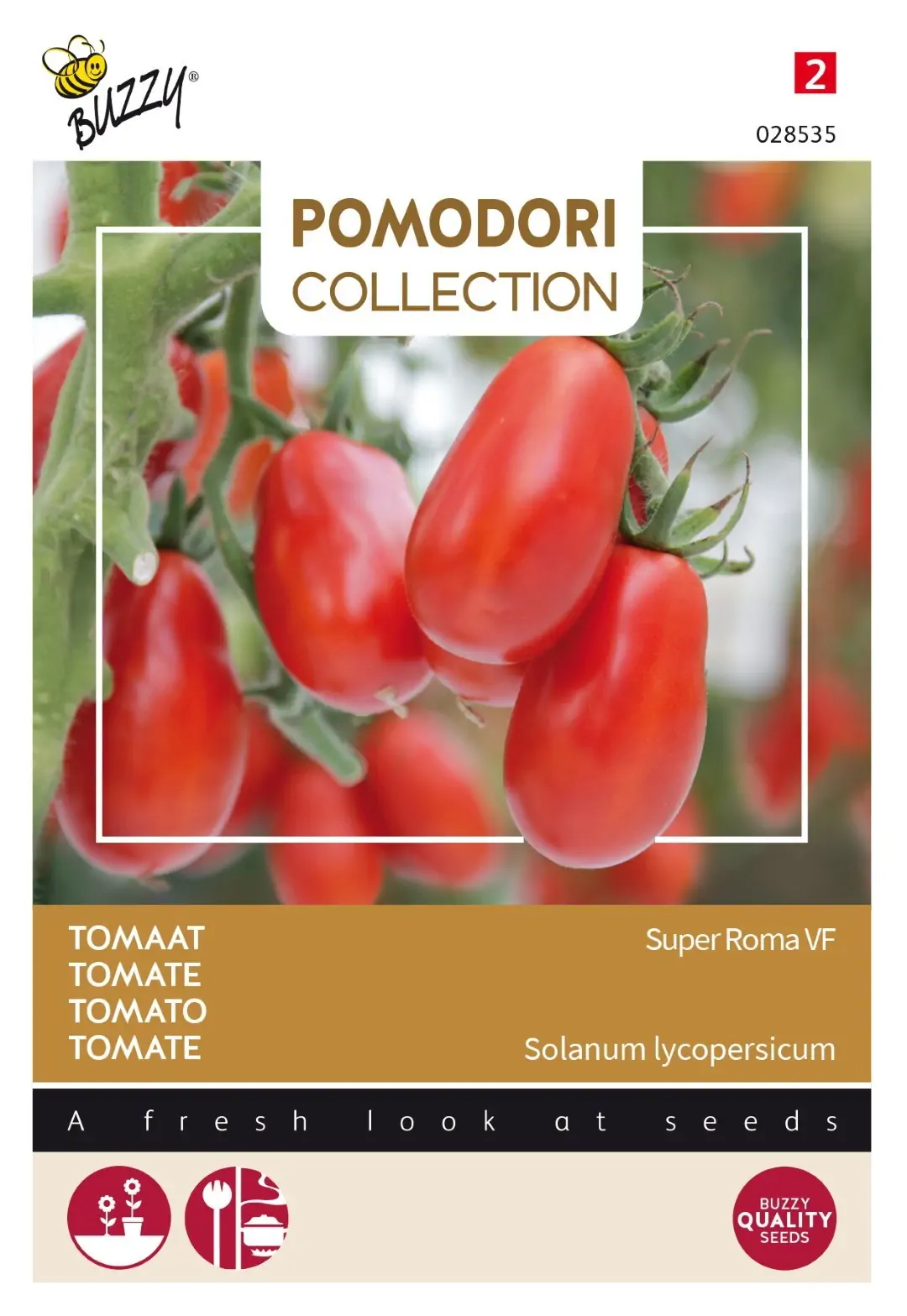 Zaden Pomodori Super Roma VF Buzzy