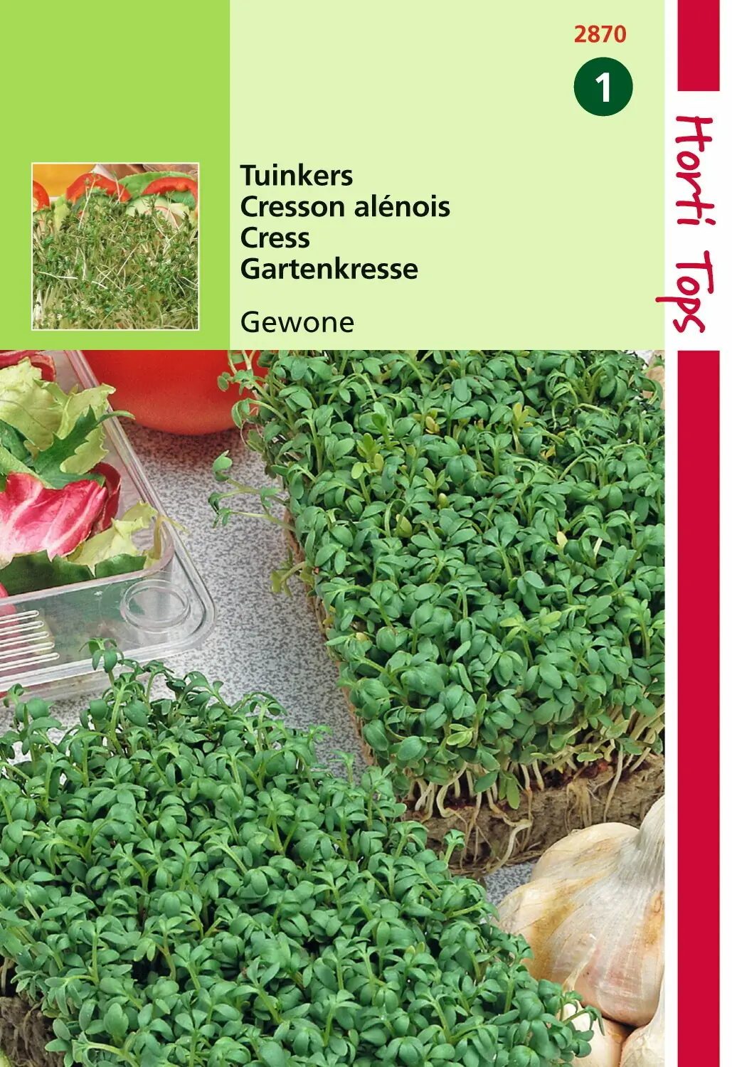 Zaden Tuinkers Gewone Hortitops