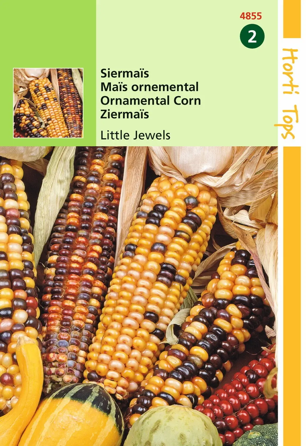 Zaden Zea mays Siermais Little Jewels Hortitops