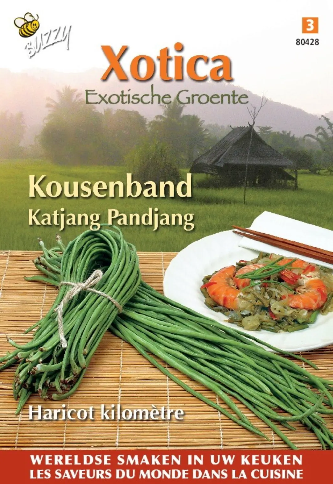 Zaden Xotica Kousenband zwartzadig Buzzy