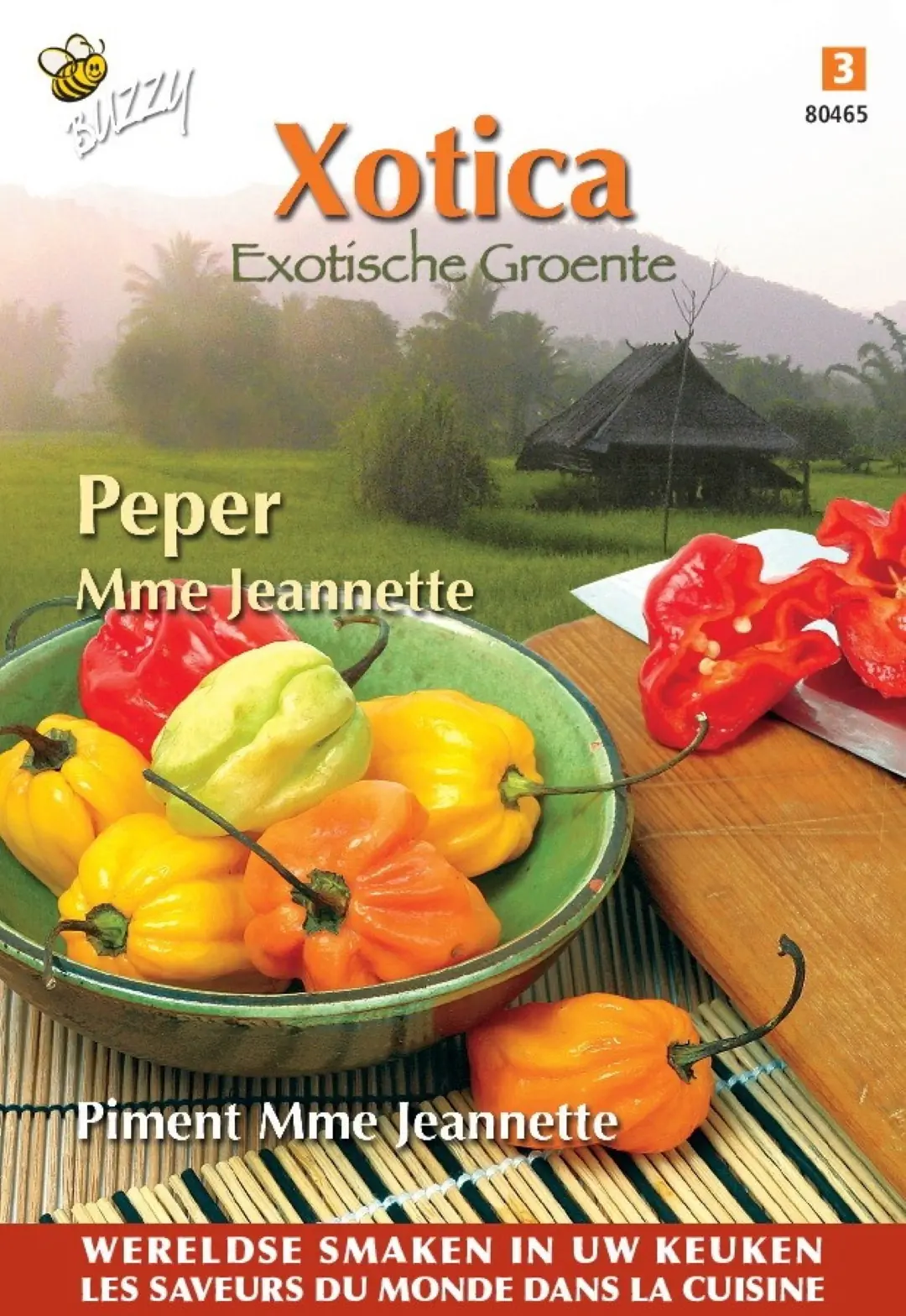 Zaden Xotica Peper Mme Jeannette Buzzy