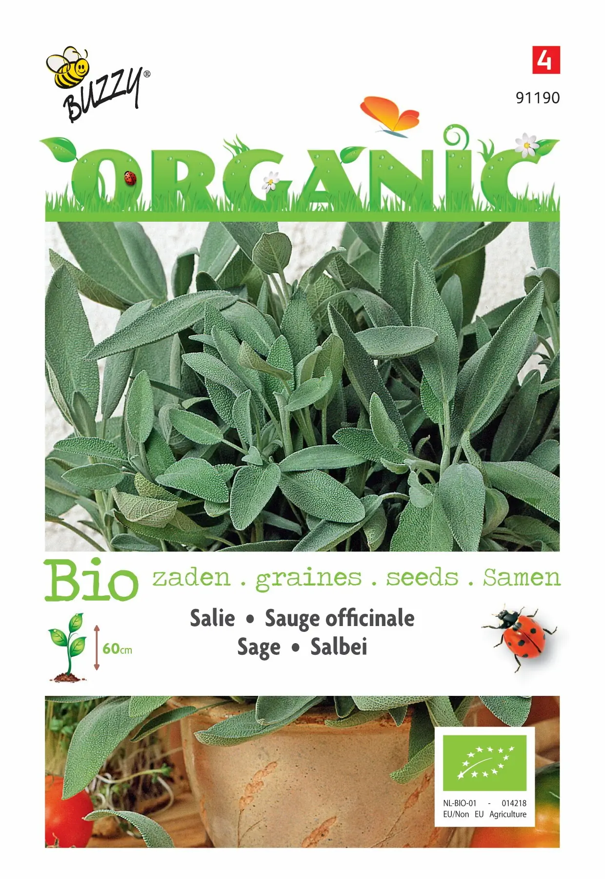 Zaden Organic Salie (BIO) Buzzy