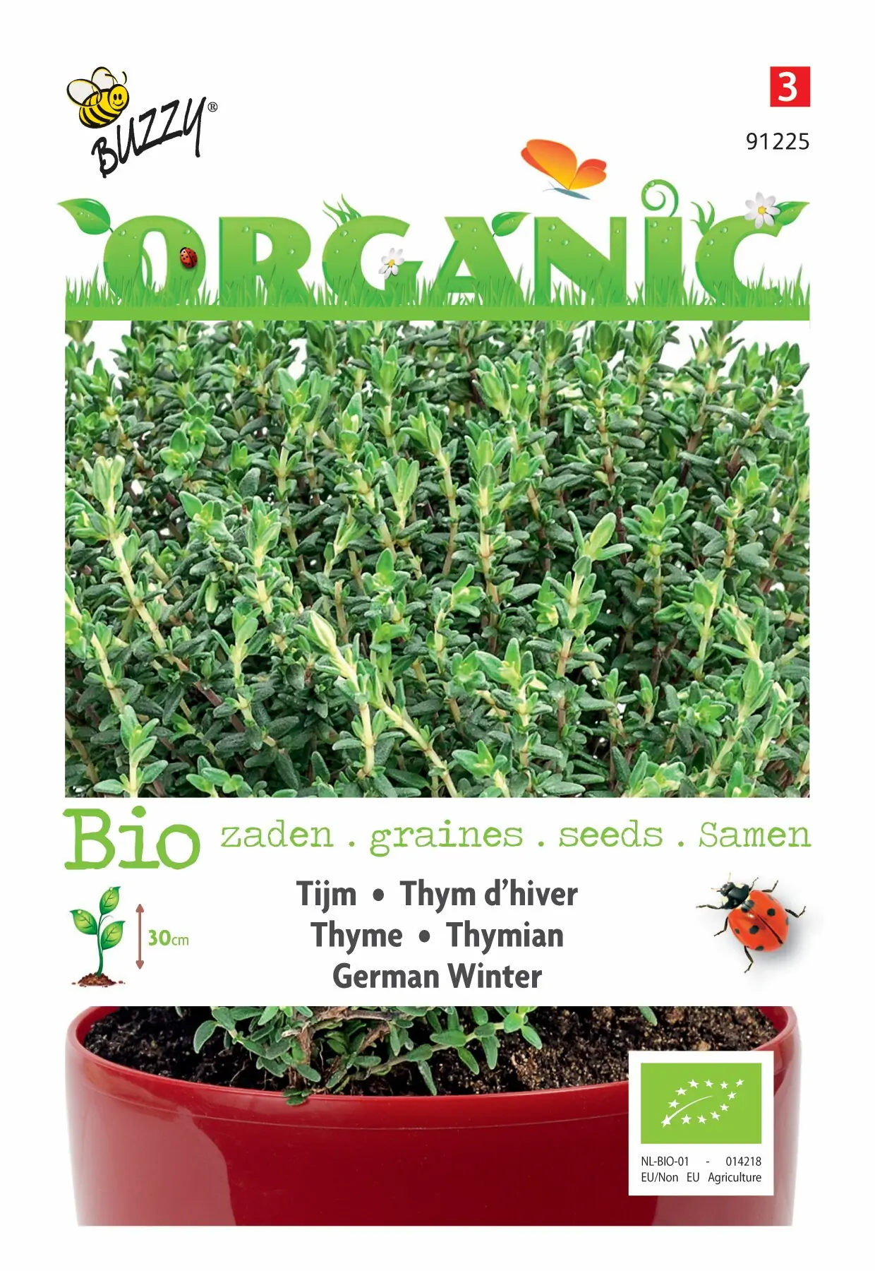 Zaden Organic Winter Tijm (BIO) Buzzy