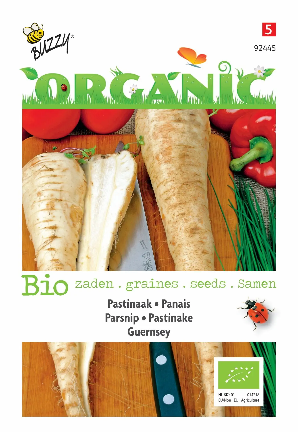 Zaden Organic Pastinaak Guernsey (BIO) Buzzy
