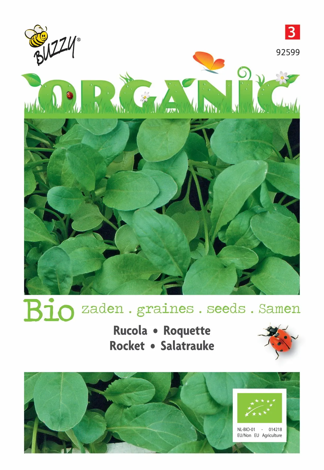 Zaden Organic Rucola (BIO) Buzzy