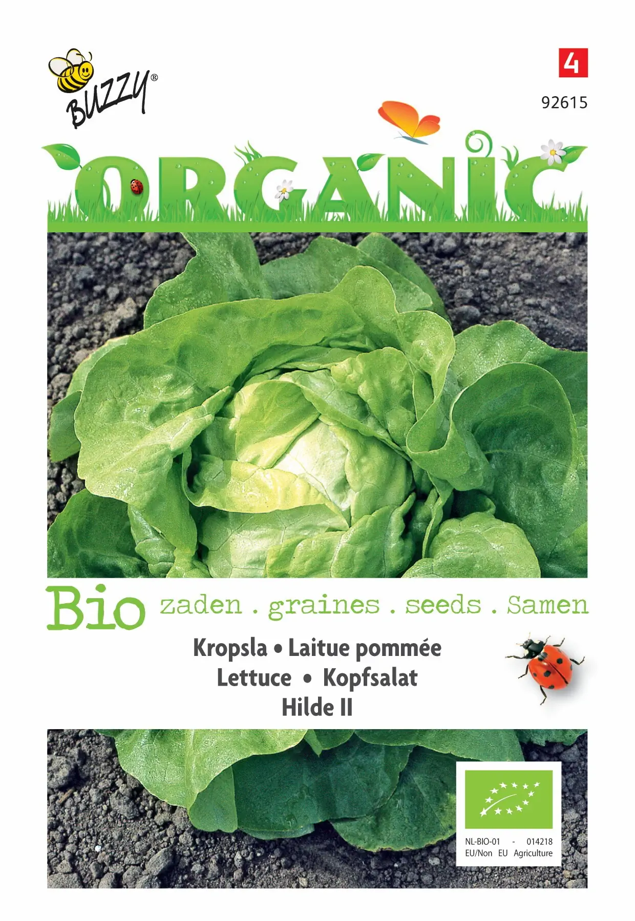 Zaden Organic Kropsla Hilde II (BIO) Buzzy