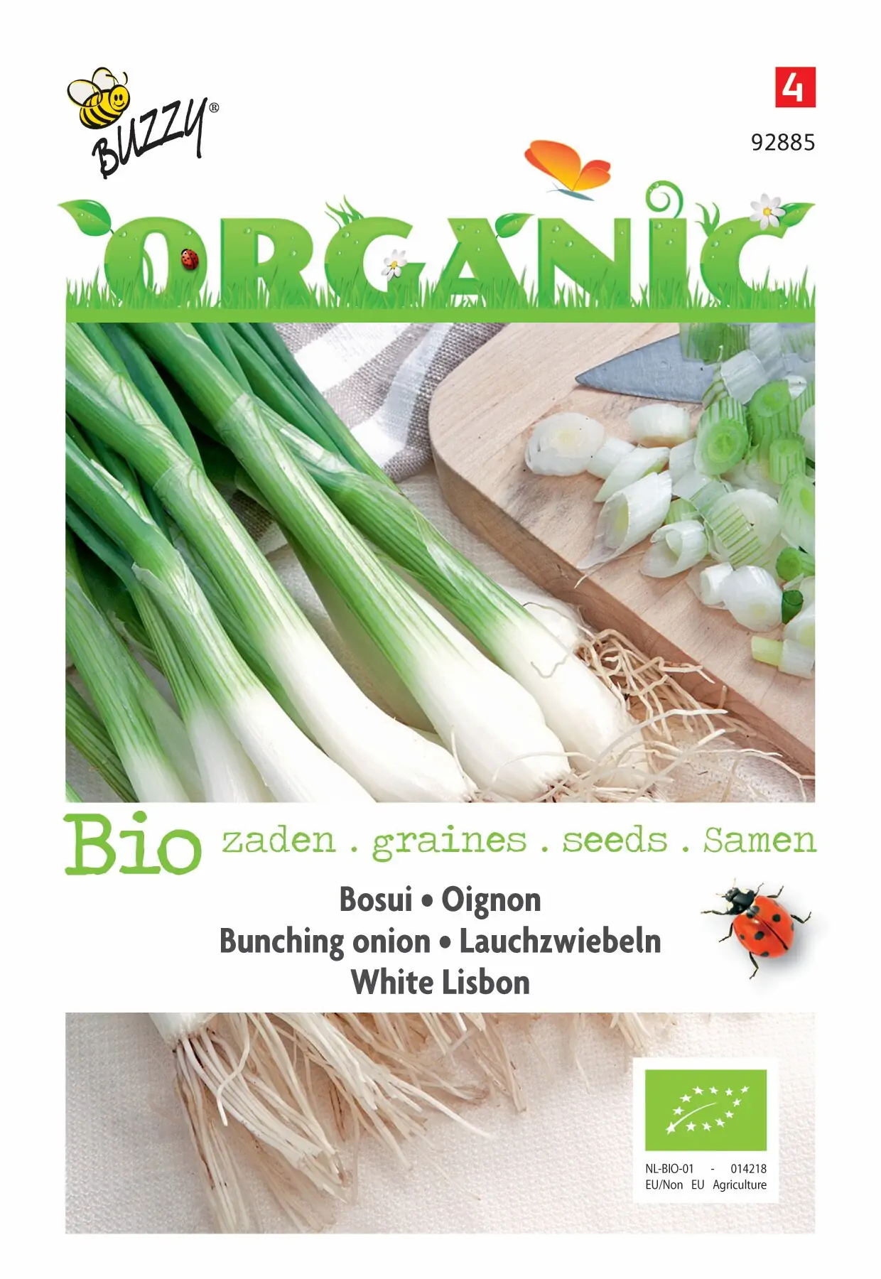 Zaden Organic Bosui White Lisbon (BIO) Buzzy