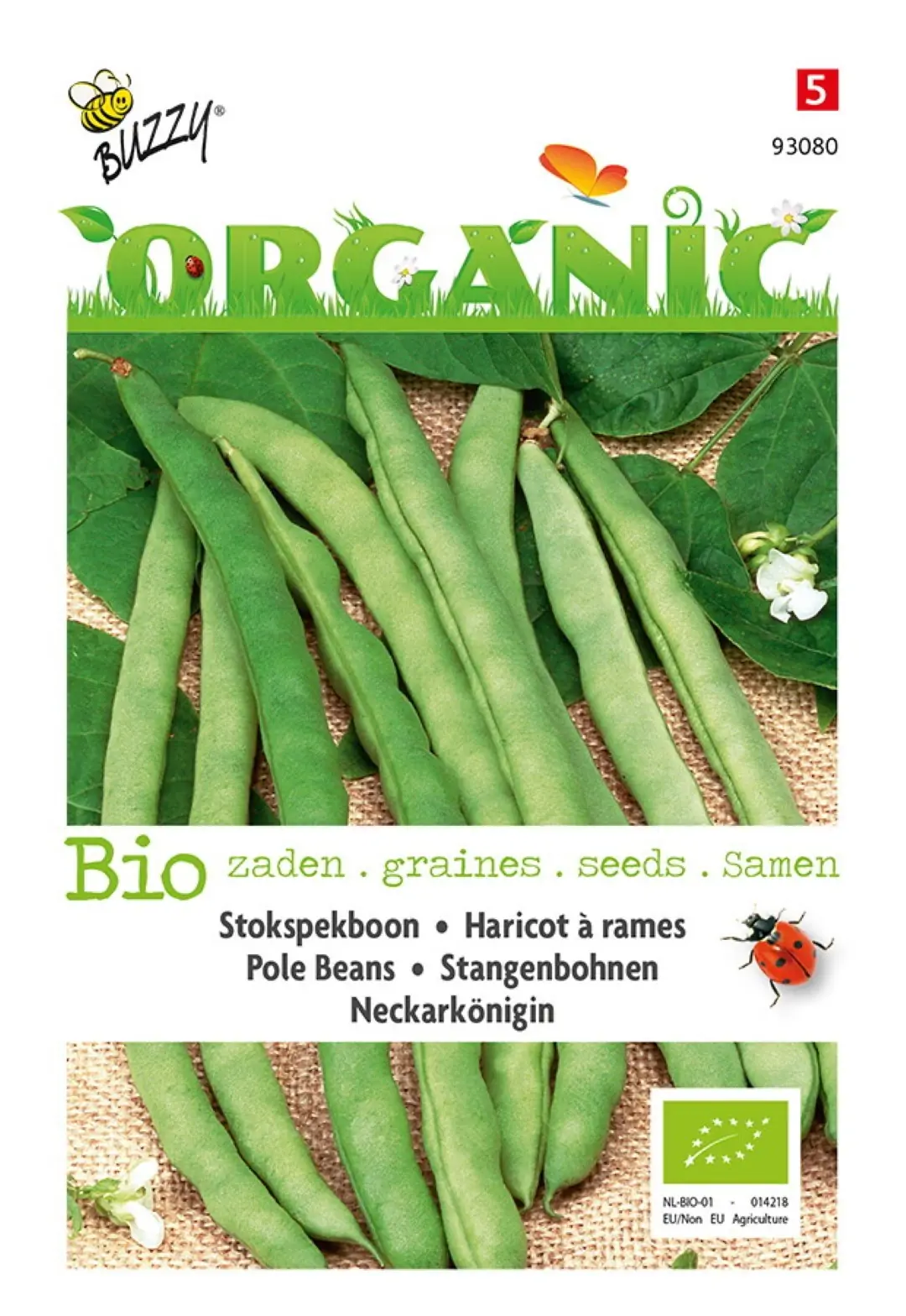 Zaden Organic Stokspekboon Neckarkonigin (BIO) Buzzy