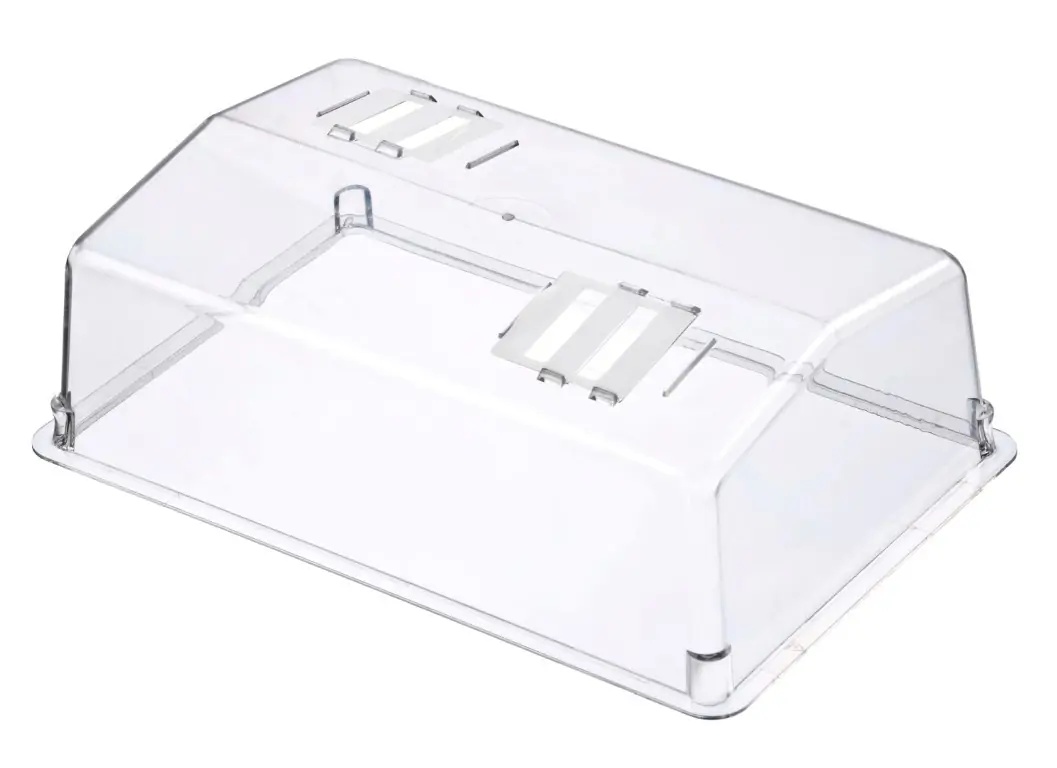 Deksel met ventilatie (excl. kweekbak) transparant H12x37,5x24cm Nature