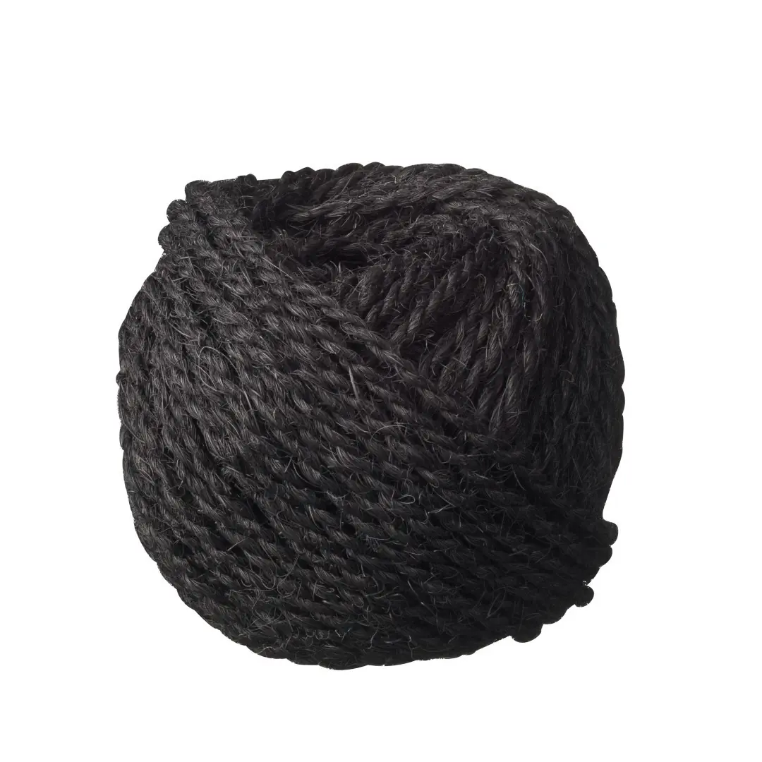 Kokostouw zwart dia. 3,5 mm x 50 m Nature