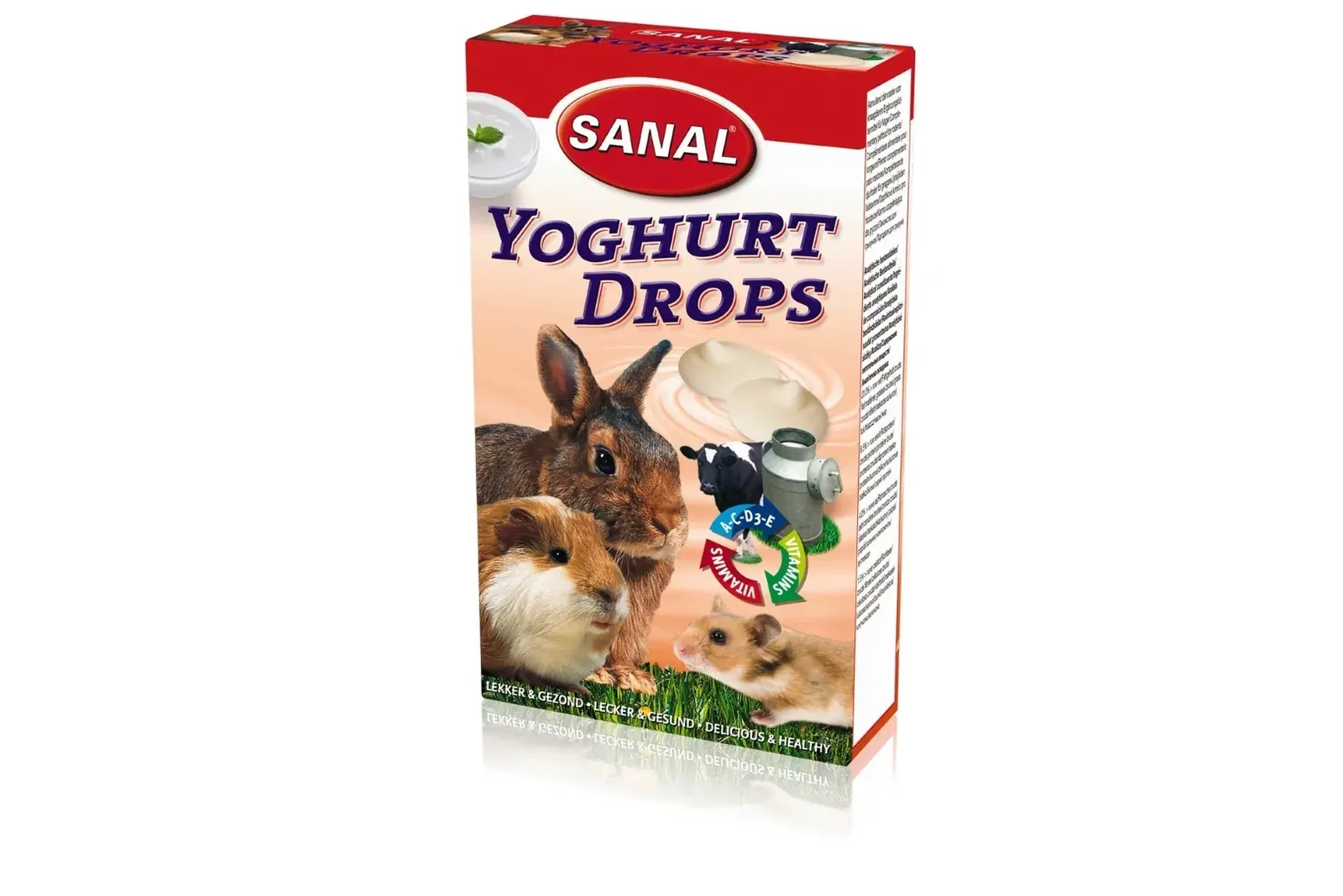 Yoghurtdrops knaagdier 45gr Sanal Beeztees