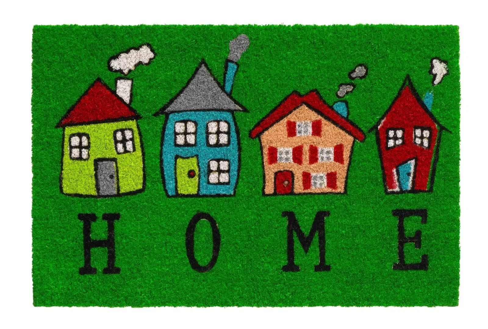 Deurmat Home 4 Houses Ruco Print hamat