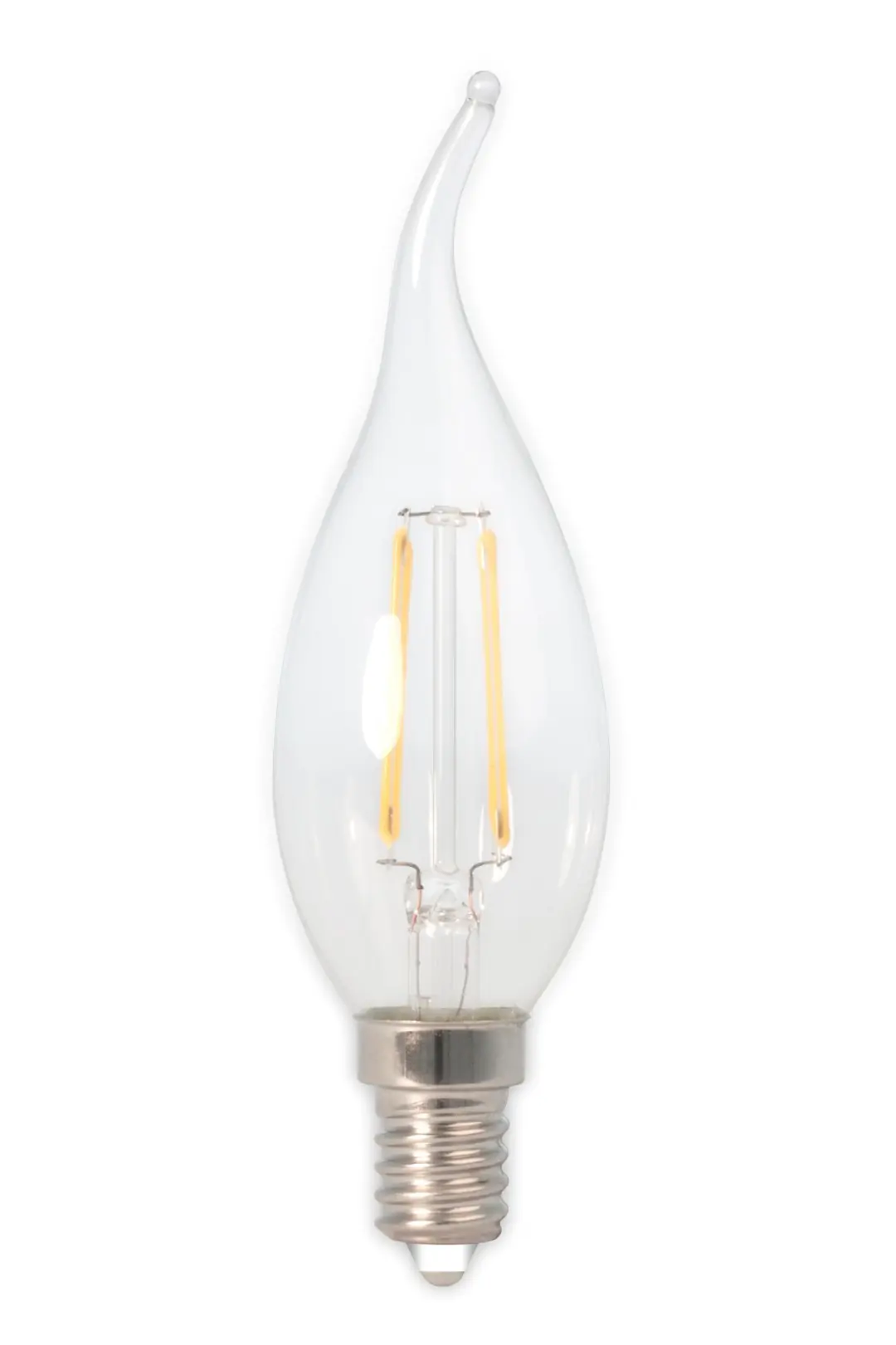 Calex LED volglas Filament Tip-Kaarslamp 240V 3,5W E14 350 lm
