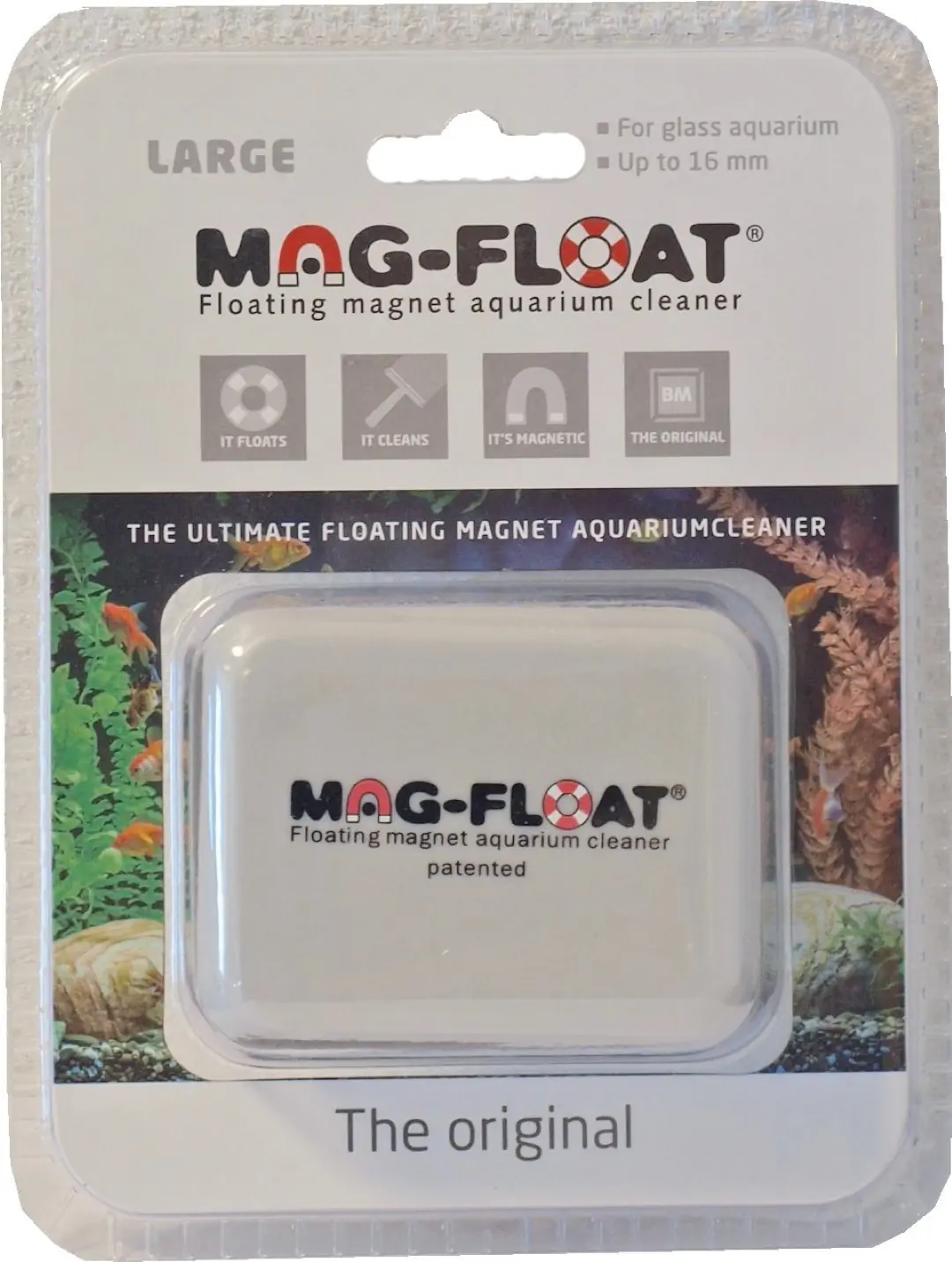 Mag-Float algenmagneet vierkant Gebr. de Boon