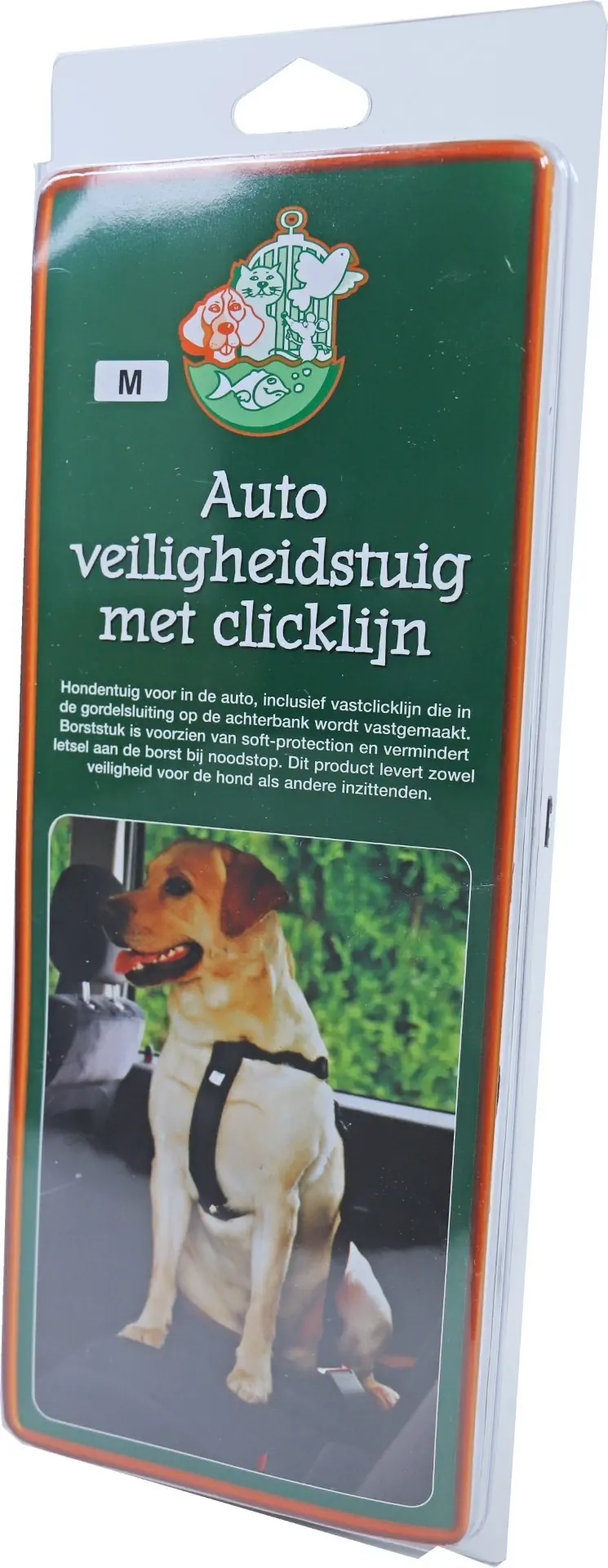 Nylon veiligheidstuig 25 mm/H50-B70 cm zwart Gebr. de Boon