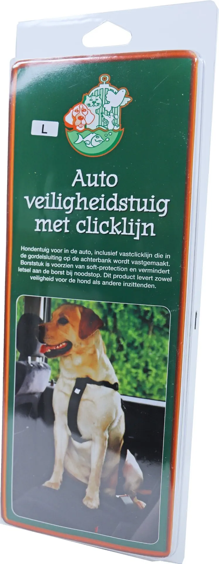Nylon veiligheidstuig 25 mm/H60-B80 cm zwart Gebr. de Boon