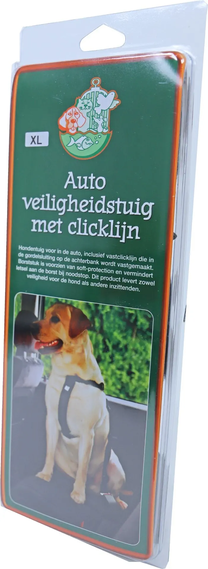 Nylon veiligheidstuig 25 mm/H75-B90 cm zwart Gebr. de Boon