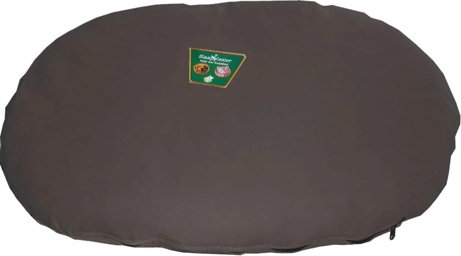 Ligkussen met rits antraciet 84 cm Slaapplezier Gebr. de Boon