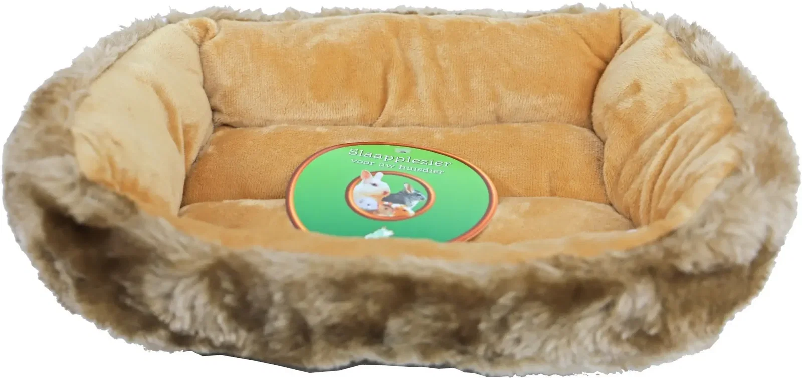 Knaagdierdivan luxe bruin/lichtbruin 30x20 cm Gebr. de Boon