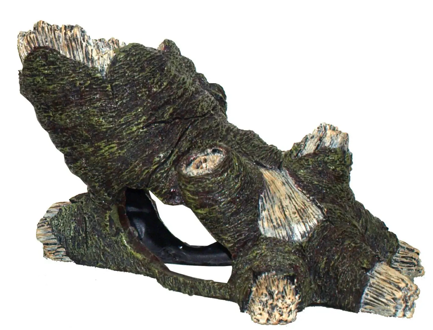 Polyresin ornament boomstronk breed 38x23x23 cm Decoratie Gebr. de Boon