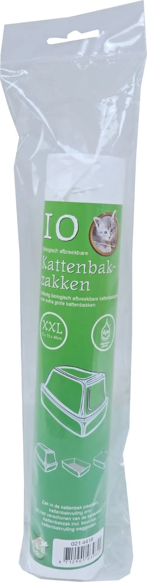 Rol a 10 bio-kattenbakzak Mega Comfy Gebr. de Boon