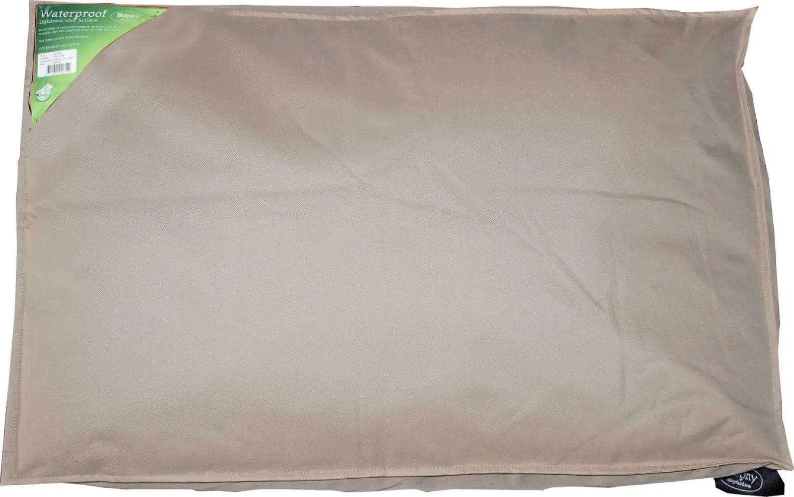 Boony ligkussen waterproof 110x70 cm taupe Slaapplezier Gebr. de Boon