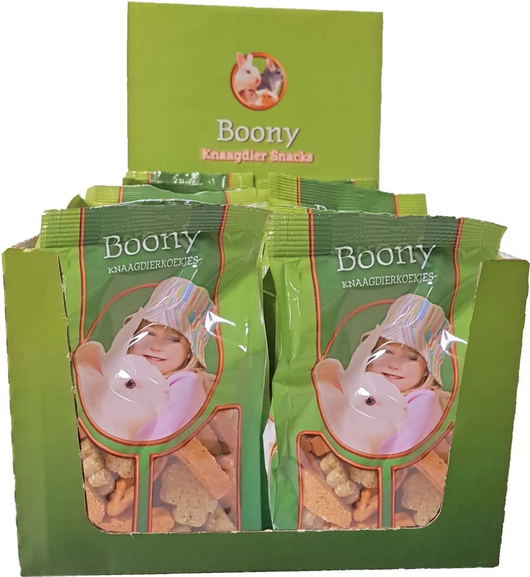 Boony knaagdiersnack klaver/wortel mix Gebr. de Boon