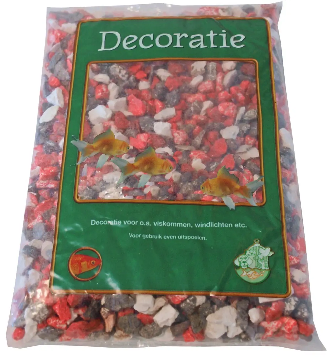 Zak a 0.9 kg split mix zwart/wit/rood Gebr. de Boon