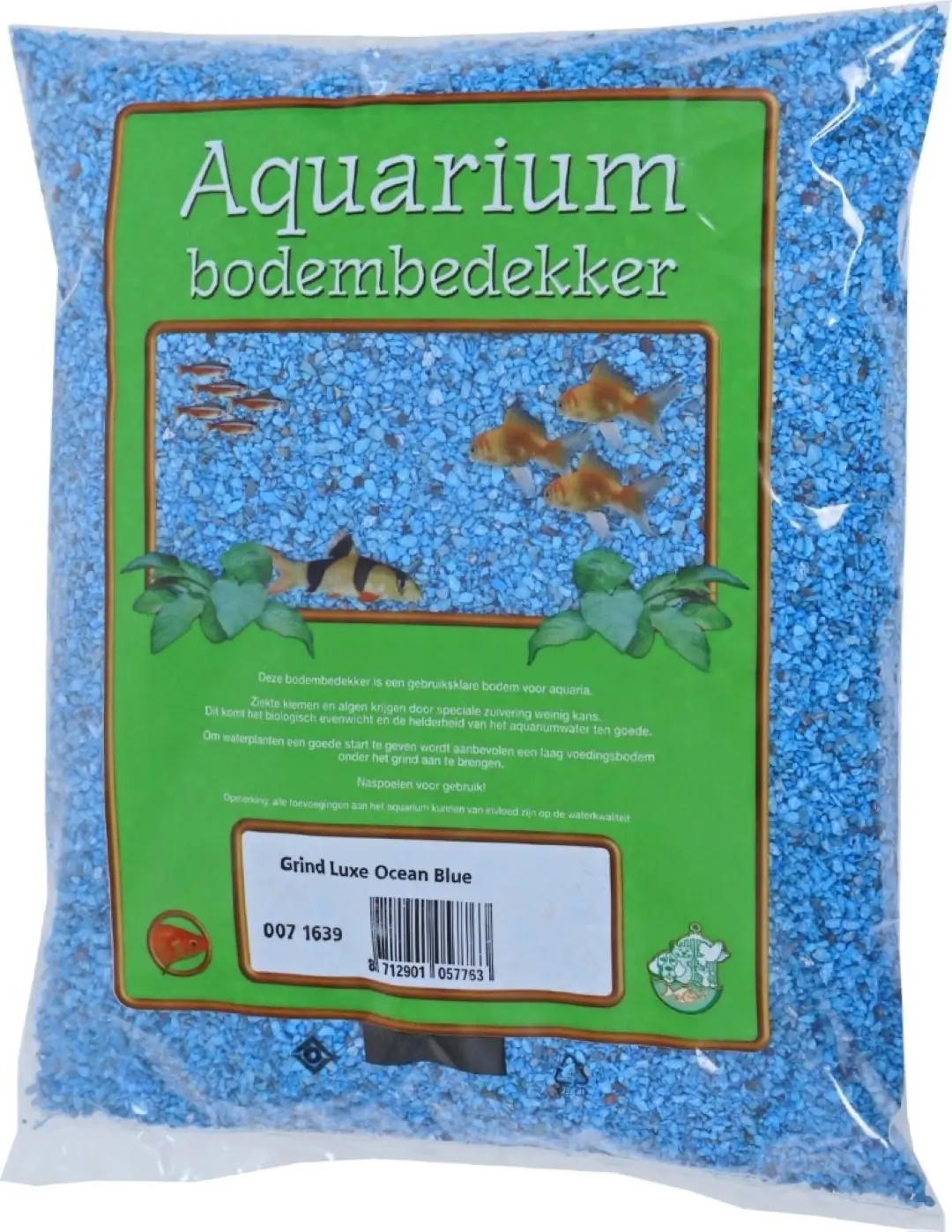Zak a 4 kg grind luxe ocean blue Gebr. de Boon