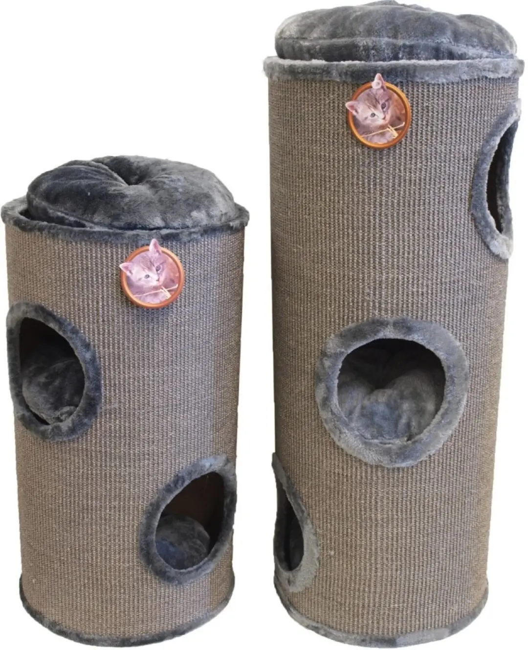 Klimton sisal 2 gaats 75 cm grijs/grijs Klimmeubels Gebr. de Boon