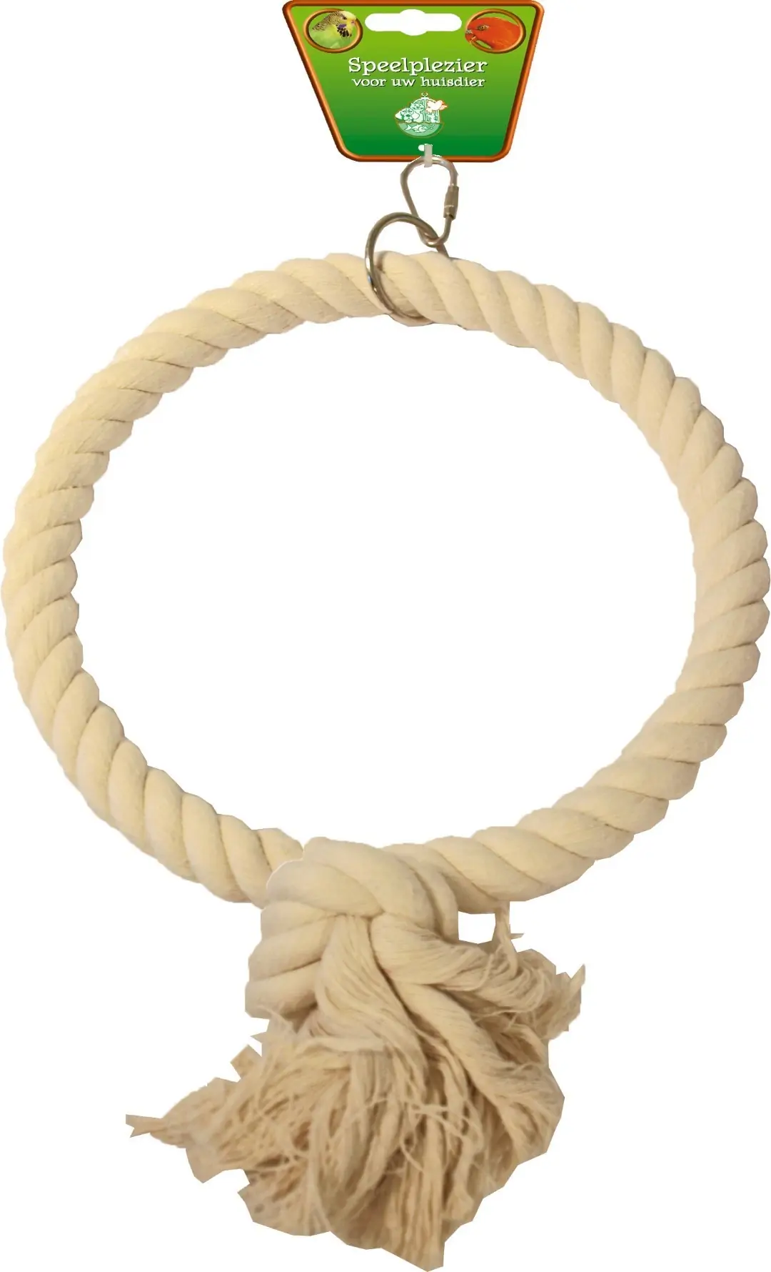 Katoenen touwring medium 21 cm 1-ring Gebr. de Boon