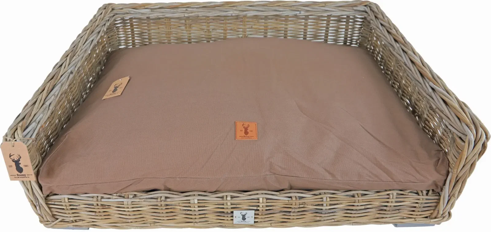 Boony Est 1941 ligkussen (Excl. Bed!) basic brown 100x70 cm Boony-Est-1941 Gebr. de Boon