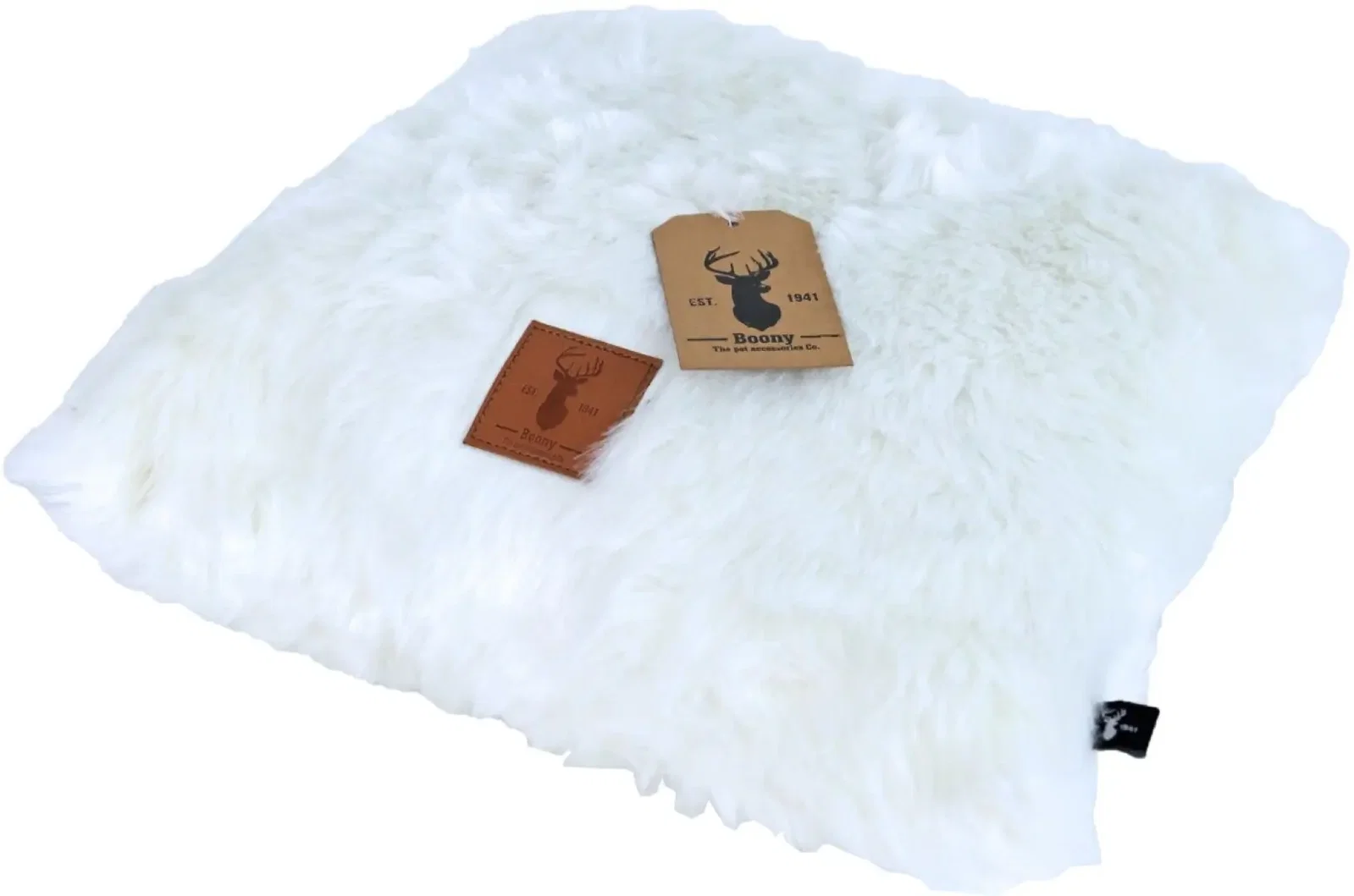 Boony Est 1941 ligkussen polar white 37x37 cm Boony-Est-1941 Gebr. de Boon