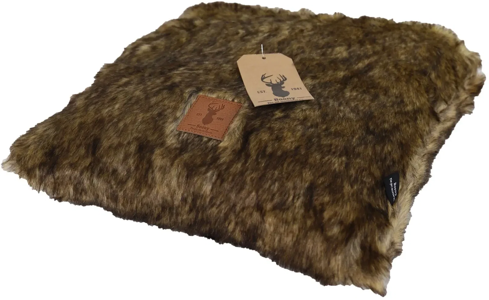 Boony Est 1941 ligkussen grizzly brown 37x37 cm Boony-Est-1941 Gebr. de Boon