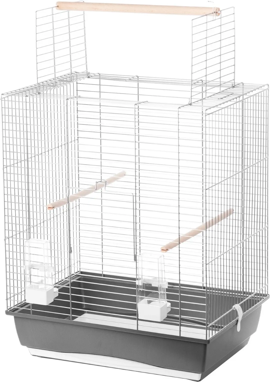 Interzoo vogelkooi Big Ara zilver/grijs Interzoo Gebr. de Boon