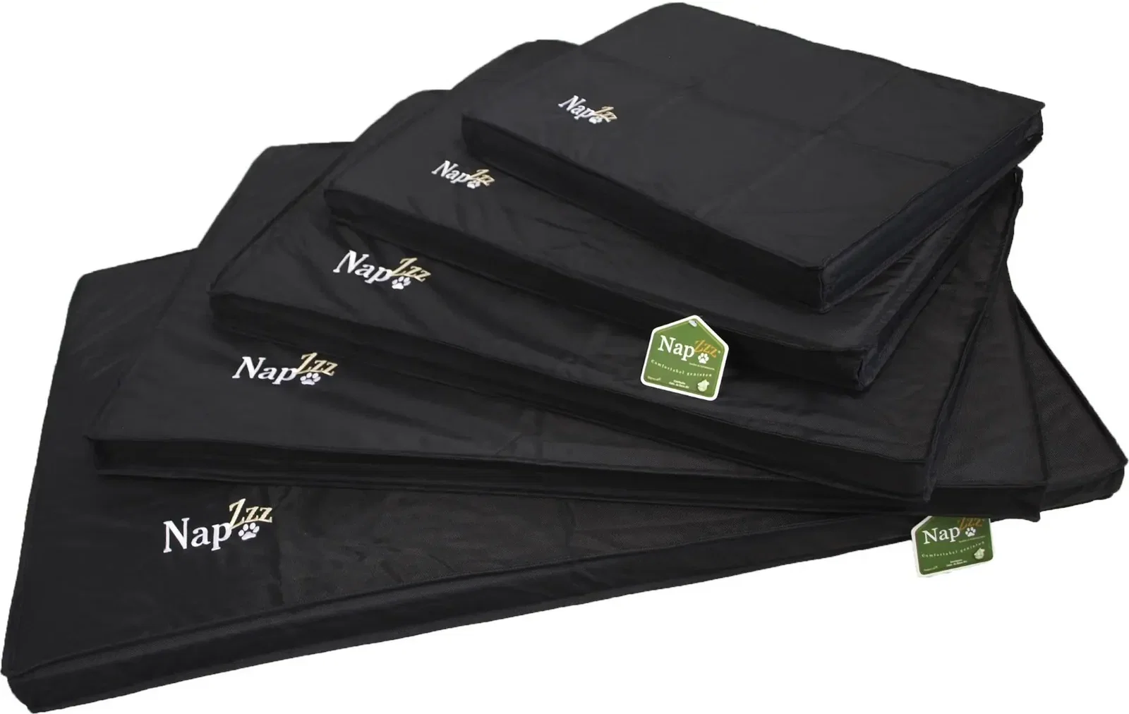 Nap'zzz draadkooikussen waterproof zwart 59x42x5 cm Napzzz Gebr. de Boon