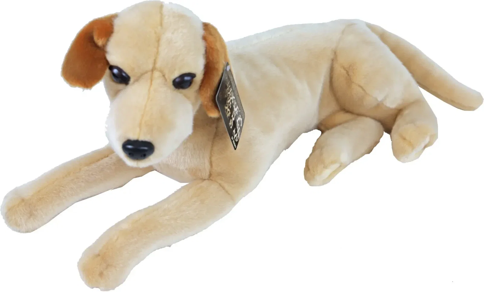 Boony Natural Decoration pluche labrador blond 53 cm liggend Boony-Natural-Decoration Gebr. de Boon