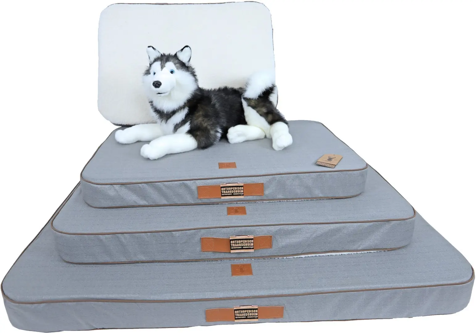Boony Est 1941 orthopedisch kussen highland grey 70x50 cm Boony-Est-1941 Gebr. de Boon